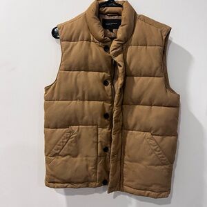 Banana Republic Brown Quilted Vest